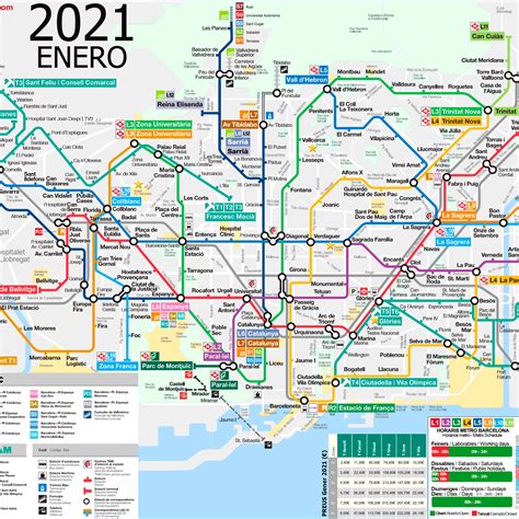 Barcelona Metro Map Pdf: Your Ultimate Guide To Navigating The City ...