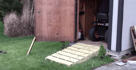 How to Build a Shed Ramp – Simple Step by Step Tutorial - The Saw Guy