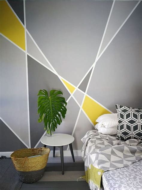 Paint Design on Bedroom Wall: Ideas For Your Living Room