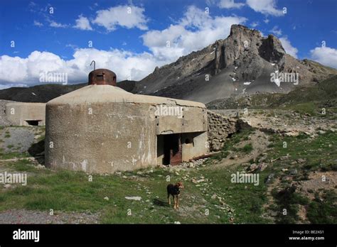 Bunkers of the Maginot Line, Col de Buffère, Western Alps, France ...