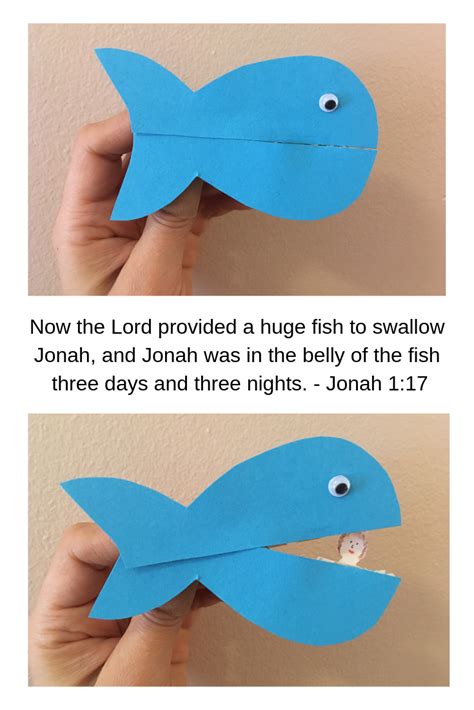 Jonah and the whale easy #biblecraft for kids #sundayschool # ...