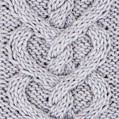 Braided Heart Cable Stitch Knitting Pattern (Right Side) | Cable ...