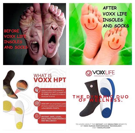 Before and After Voxx Socks