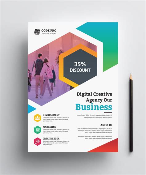 Education Business Flyer Design 002410 - Template Catalog