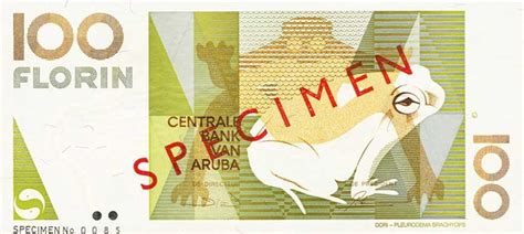 RealBanknotes.com > Aruba p10s: 100 Florin from 1990