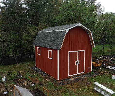 12'x16' Mini-Barn/Shed With Gambrel Roof : 38 Steps (with Pictures ...