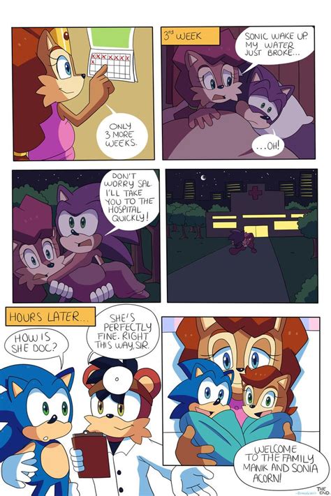 Commission Queen Sally is Pregnant Page 5 by Domestic-hedgehog | Sonic ...