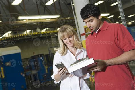 Workers Working In Newspaper Factory 1168131 Stock Photo at Vecteezy