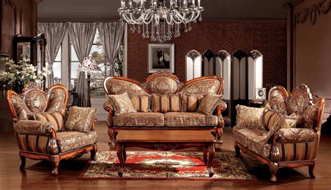 The sofas European European Style Sofa Solid wood sofa living room sofa ...