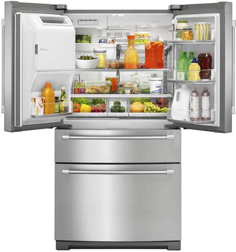 Customer Reviews: Maytag 26.2 Cu. Ft. 4-Door French Door Refrigerator ...