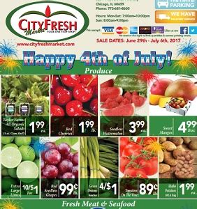 City Fresh Market Weekly Ad Circular