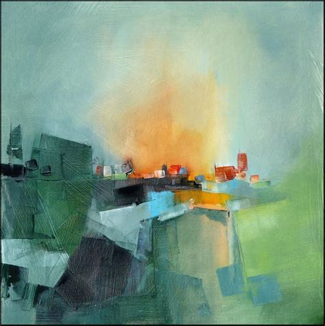 Village by Malahicha on DeviantArt | Abstract art landscape, Abstract ...