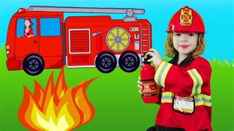 Firefighter Song for Kids - Fire Truck Song | Kids song by Kids Music ...