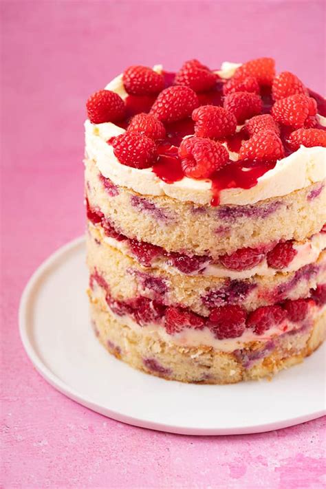 Amazing Raspberry Ripple Cake - Sweetest Menu