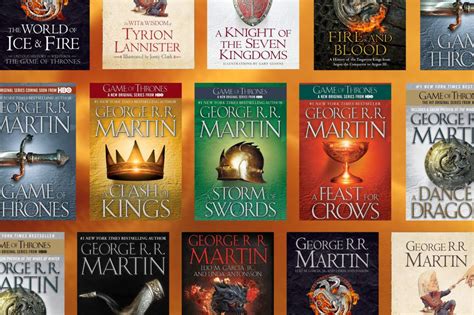 George R.R. Martin Books in Order | Game of Thrones - G+T