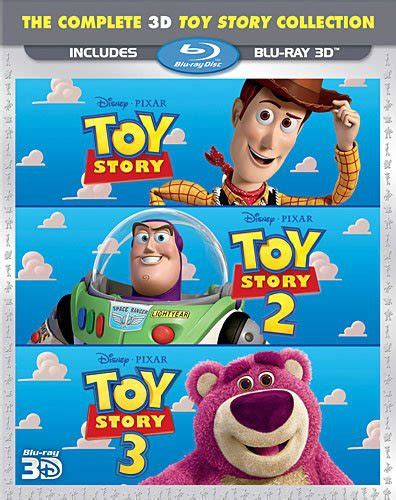 Blu-ray 3D Toy Story 1, 2, 3 – Hollywood in Hi-Def