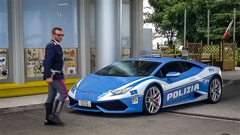 Italian Police Car