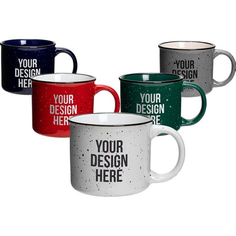 SAVE BIG on 13 Oz. Ceramic Campfire Coffee Mugs Printed with Your Logo ...