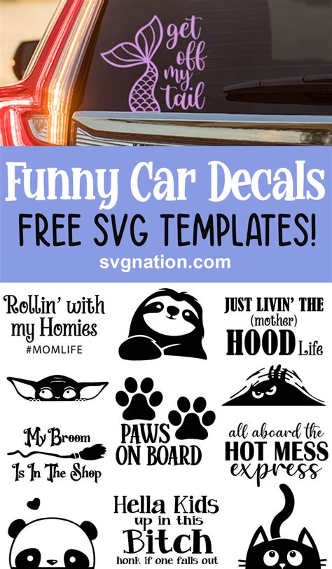 Cute Car Decals, Car Window Decals, Car Decals Vinyl, Custom Decals ...