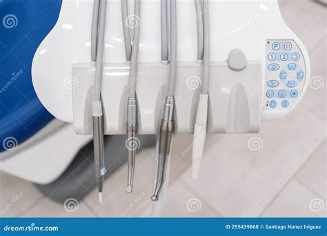 Dentist Equipment stock photo. Image of clinic, detail - 255439868