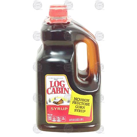 Log Cabin syrup, 64-fl. oz. per bottle 2-ct