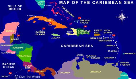 12 Caribbean Maps You Need | Caribbean Islands Map - Adventugo