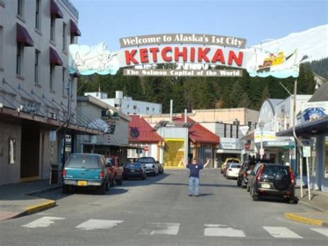 Downtown Ketchikan Alaska Map