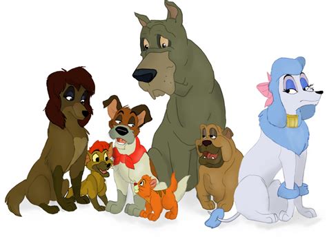 Rita, Tito, Dodger, Oliver, Einstein, Francis, & Georgette Disney Films ...