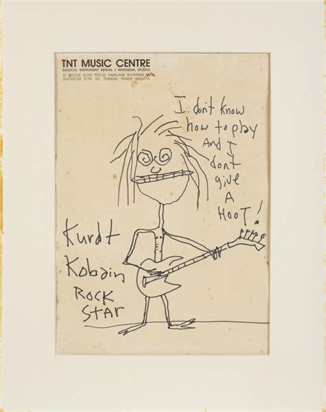 A Kurt Cobain Self-Portrait Has Sold at Auction for $281,250 | Observer