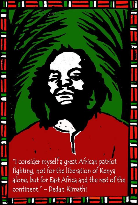 "Dedan Kimathi Quote - African Patriot" Sleeveless Top for Sale by Tony ...