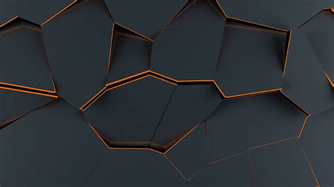 HD wallpaper: polygon, material design, abstract, 3d, digital art ...