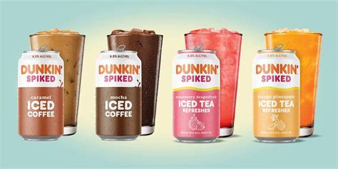 Spiked Iced Coffee Lineups : Dunkin’ Spiked