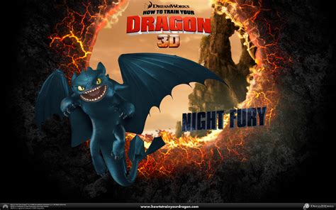 Night Fury Wallpaper - Toothless the Dragon Wallpaper (11838873) - Fanpop