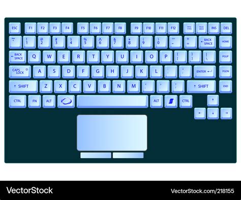 Laptop Keyboard Layout Printable