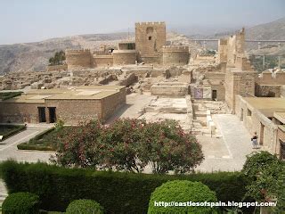 Castles of Spain.: Alcazaba of Almeria, Castle of Almeria. Castillo de ...