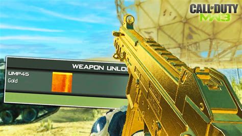 I Unlocked MW3 GOLD CAMO but it's 2023 - YouTube