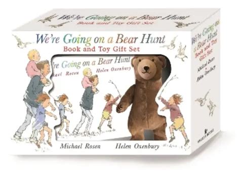 MICHAEL ROSEN WE'RE Going on a Bear Hunt Book and Toy Gift (Mixed Media ...