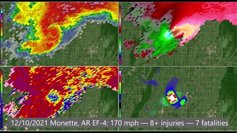 Every EF3+ Tornado of 2021 on Radar + Facts - YouTube