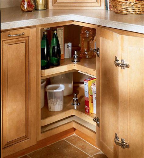 Easy-Reach Corner-Cabinet Lazy Susan | KraftMaid