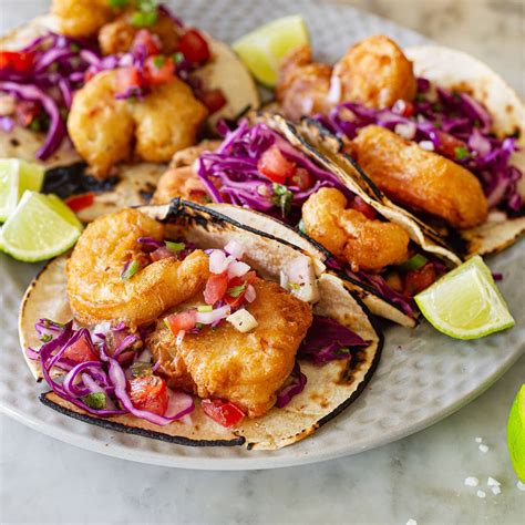 Tacos de Camarón (Mexican shrimp tacos)