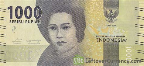 1000 Indonesian Rupiah banknote (2016 issue) - Exchange yours today