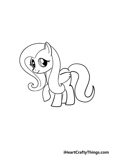 My Little Pony Drawing - How To Draw My Little Pony Step By Step