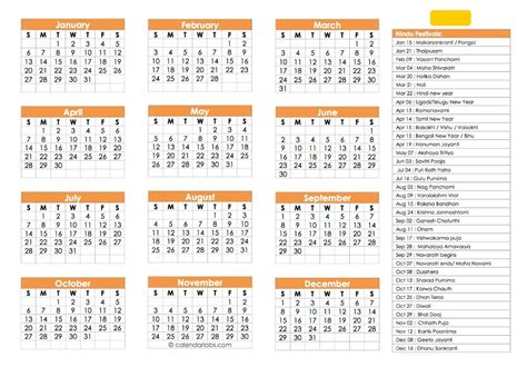 Hindu Calendar 2024 7×7 - Halloween 2024 Calendar