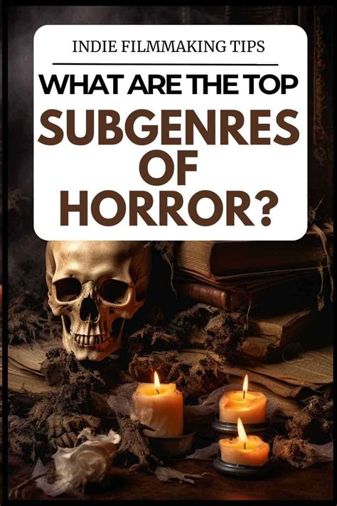 The Top 17+ Horror Subgenres Explained [Horror Movie Guide]