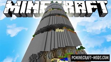 Parkour Spiral 2 Map For Minecraft 1.20.4, 1.20.2 | PC Java Mods