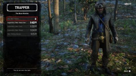 Red Dead Redemption 2: How to Acquire the Legendary Bear Hunter Outfit ...