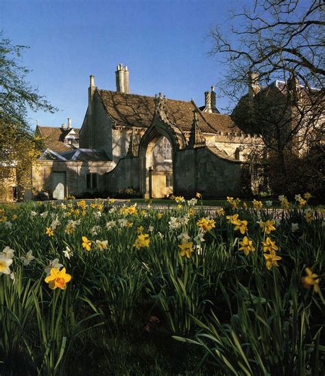 Wiltshire: Lacock Abbey, in the village of Laycock, (3 miles south of ...