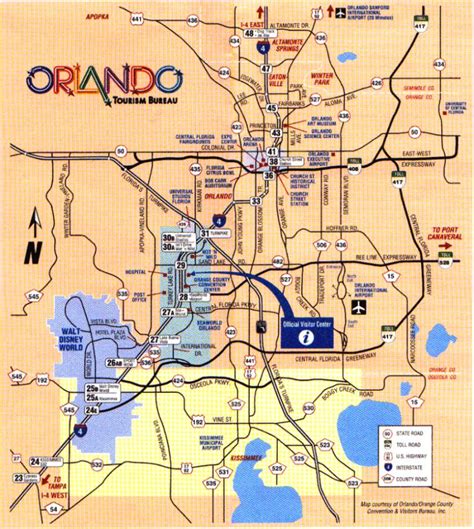 maps of dallas: Orlando Florida Map