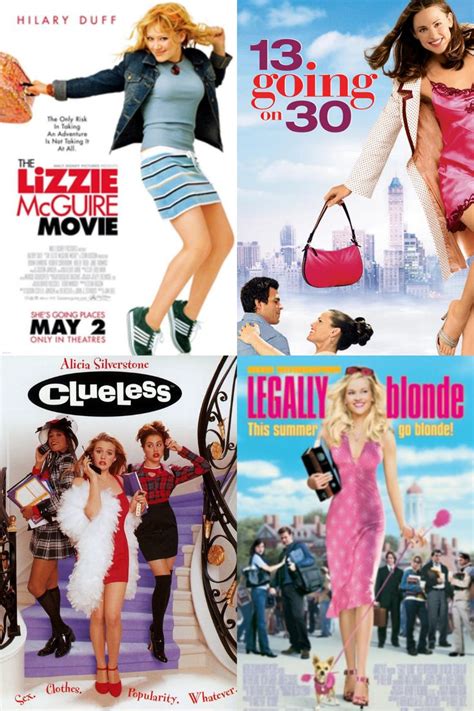 Top 15 Best Girly Teen Movies - Blogger | Film d'amour, Marathon de ...