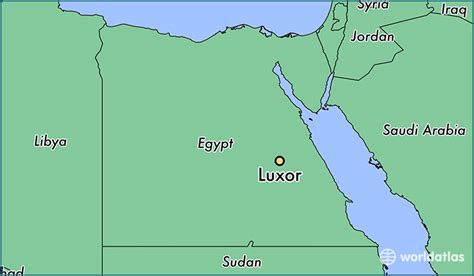 Where is Luxor, Egypt? / Luxor, Luxor Map - WorldAtlas.com